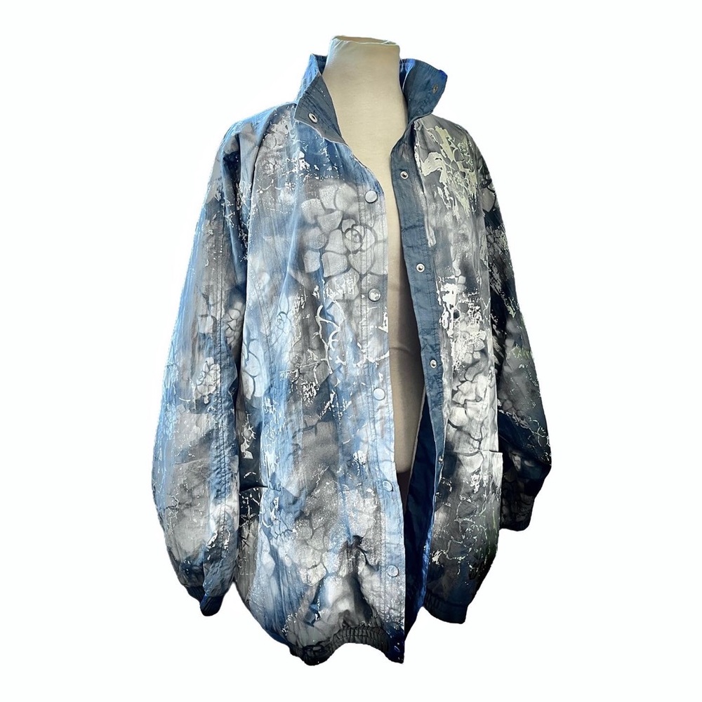 ✨SOLD✨ Custom Hand Painted Graffiti Windbreaker